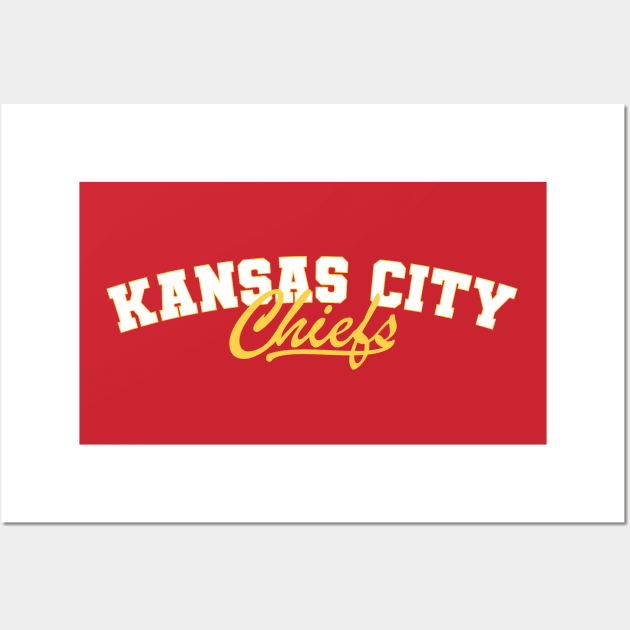 Kansas City Chiefs Wall Art by Nagorniak